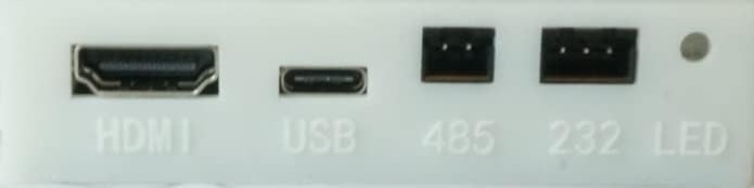 ElecLab Raspberry Pi Сензорен Монитор 8 Инча HDMI Капацитивен LCD дисплей 1600x480 Калъф за динамиката на Raspberry