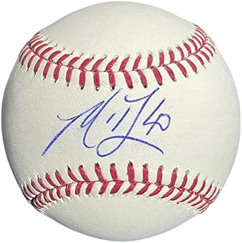 Бейзбол с автограф Мэдисона Бумгарнера (JSA) - Бейзболни топки с автографи