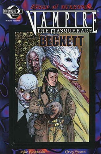 Светът на мрака: Маскарад вампири: Бекет 1 VF; комикс Лунен камък