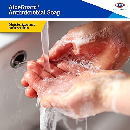 Антимикробното сапун Clorox Healthcare AloeGuard 18 унции Противомикробного сапун за ръце от for Healthcare