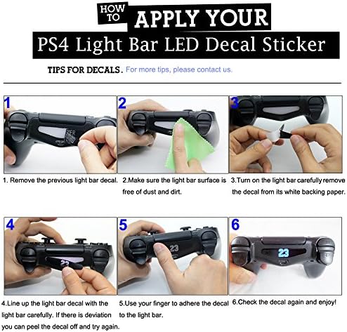 52 бр./компл. За игри на Тема Led Lightbar Капак Светлинен Панел Етикети Етикети за Playstation 4 PS4 PS4 Slim