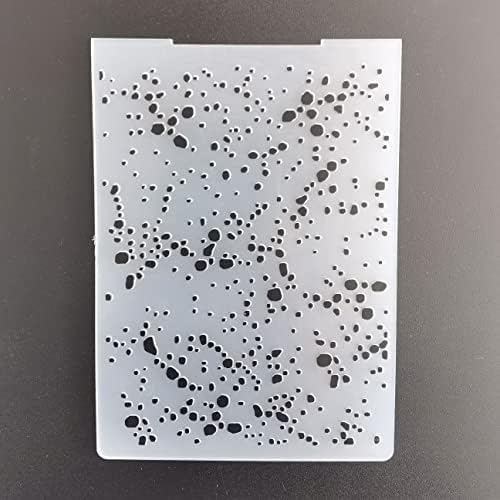 NZJ Весели Коледни Папки Raindrop Spring Dot с Пластмасово Оборудван за Производство на пощенски Картички, Scrapbooking,