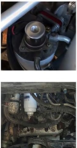 Смяна на горивния филтър iFJF TP3018 и маслен филтър 29539579 за Duramax 6.6 L 2001- Chevy Silverado/GMC