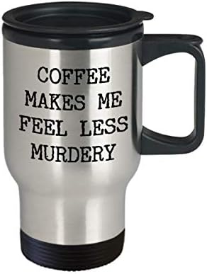 Кафе HollyWood & влакното наблизо ме Кара да се Чувствам по-Малко Убийствен Чаша Забавно Пътна Кафеена Чаша