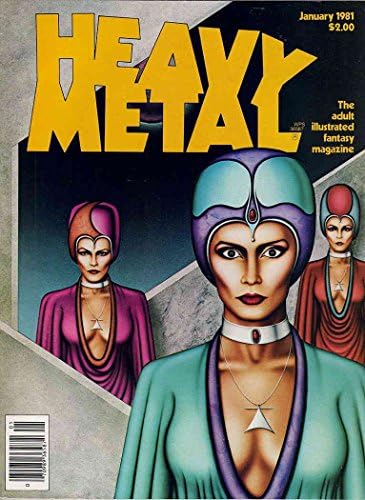 Хеви метъл 46 (Newsstand) VG ; Комикс HM | списание през януари 1981