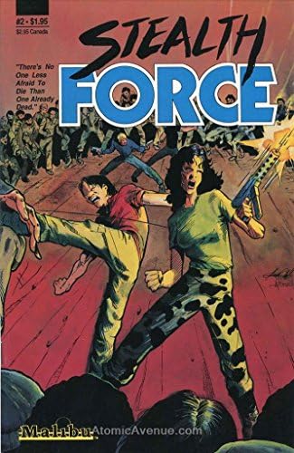Stealth Force 2 VF /NM; комикси Малибу