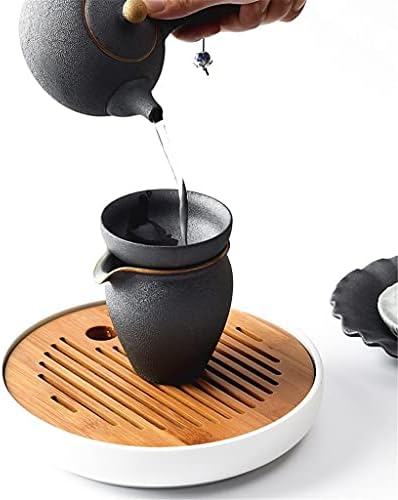 GPPZM Реколта Керамични Супени Комплекти В Японски стил Кунг-фу Чай от Пигментирана, Керамика Чайник Комплект