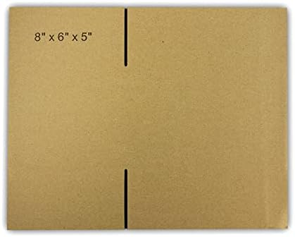 30 Кутии за Опаковане EcoSwift 8x6x5 от велпапе За изпращане по пощата Движещи се Превозни Картонени кутии 8