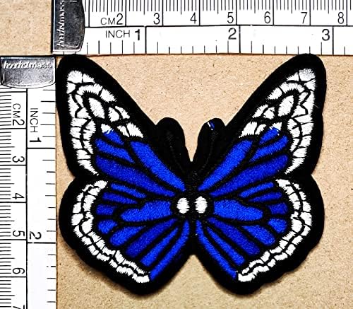 Салфетки Плюс 2 елемента. Мультяшная Красива Нашивка във формата на Пеперуда-на Насекомо, Бродирани Иконата,