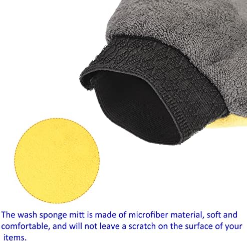 Рукавица за почистване на M METERXITY - ръкавици от микрофибър За миене на съдове, дрехи и щори, се прилагат