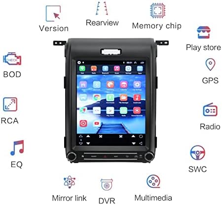 Автомобилен Навигатор Aramox, Кола Стерео система с touch screen 12,1 инча HD, Bluetooth Е 4.0, WiFi, GPS, Навигация