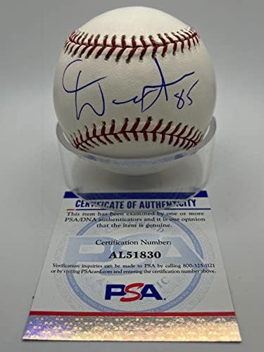 Дейв Джаусс Метс Доджърс Ред Сокс Пайрэтс Подписа Автограф OMLB Baseball PSA ДНК - Бейзболни Топки С Автографи