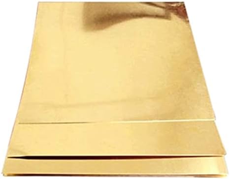 Метална мед Медно фолио листов метал Мед Cu метален лист фолио плоча, идеална за производство или електрически проекти Дебелина месингова табела Латунная плоча мед