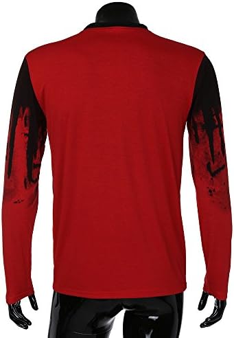 WENKOMG1 Мъжки Базова тениска с шнур мускулите, Градиентный Пуловер, Лека Тениска за Спорт на Открито, Ризи