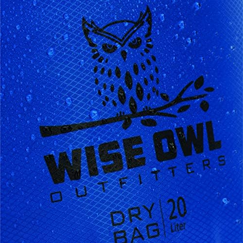 Водоустойчива чанта за сушене на Wise Owl Outfitters - Напълно погружаемые свръхлеки херметически водоустойчива