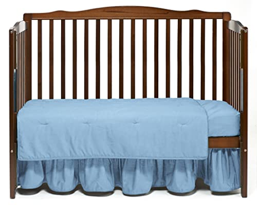 Чисто Спално бельо за бебешко легло от 3 части, Синьо