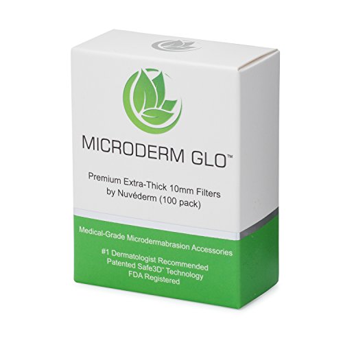 Филтри Microderm GLO Premium повишена дебелина 10 мм от Nuvéderm (100 опаковки) - принадлежности за микродермабразио