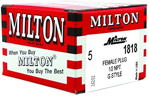 Вилица Milton 1818 1/2 (0,5) Инча в стил FNPT G - Кутия от 5 броя