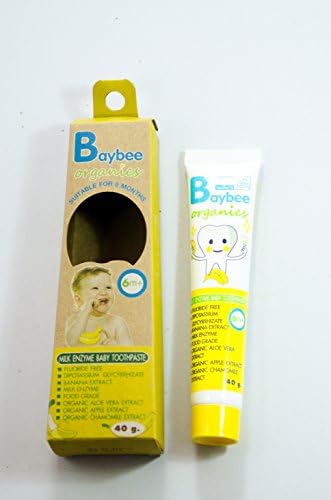 Детска паста за зъби с мляко ензим Baybee