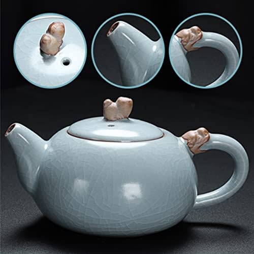 BBSJ Чай набор от Кунг-фу Домашен Комплект Керамични Чаши Чай Чайници Офис Консумативи Чай Кунг-фу (Цвят: D,