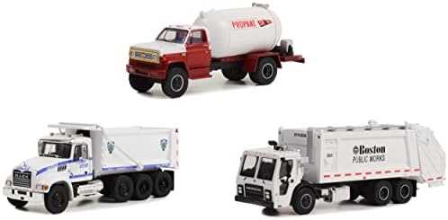 S. D. Trucks Комплект от 3 теми Серия от 16 1/64 Модели, отлитые под налягане Greenlight 45160 A-B-C
