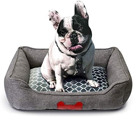 Fluffy Paws – Легло за кучета или котки премиум клас | Голямо легло за кучета с Размер 30 x 23 x 7, идеална