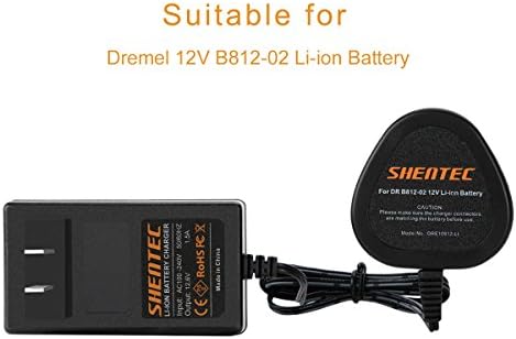 Зарядно устройство Shentec 12V Li-ion Съвместими с акумулаторна батерия Dremel 12V 8200 8220 8300 B812-02 B812-03