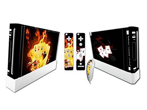 На корицата CSBC за Nintendo Wii, набор от фолио за дизайн на предния панел - Дизайн за изгаряне карти