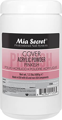 Розоватая Акрилна пудра на прах Mia Secret COVER (4 унции)