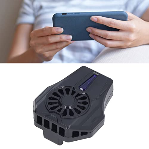 охладител за телефон lesiega ABS Вентилатор за охлаждане на Мобилен телефон с USB-кабел за трансфер на данни