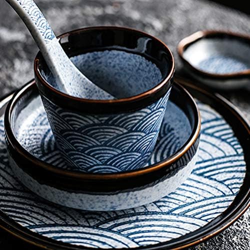 Набор от графинов Luxshiny, Керамични Чаши Чай, 2 бр. Елегантни Керамични Чаши за саке в японски стил, Порцеланова