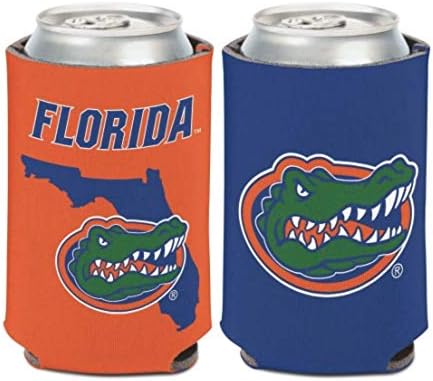 Форма на WinCraft NCAA University Флорида Gators State Shape 1 Опаковка от 12 унции. 2-Обикновен Охладител Кутии