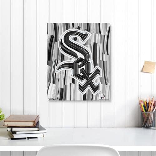 Chicago White Sox 16 x 20, Украсени с принтом Giclée от Charlie Turano III - Оригинални рисунки и щампи MLB
