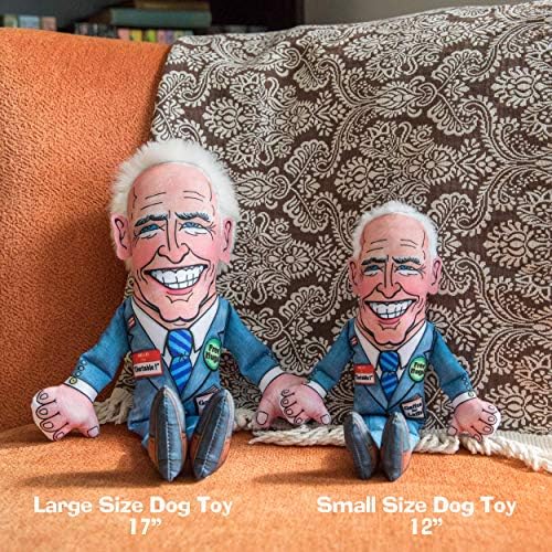 Политическа пародия FUZZU на играчки кучето Джо Байдън (17 инча)