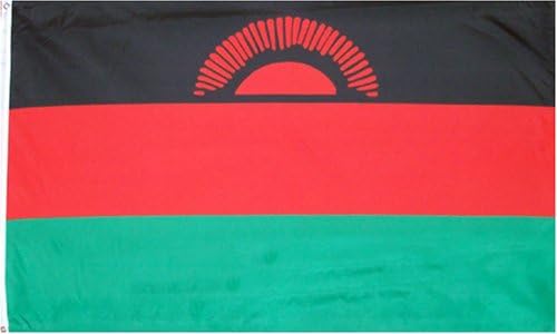 Флаг Малави 3x5 НОВ Банер с размери 3 х 5 метра