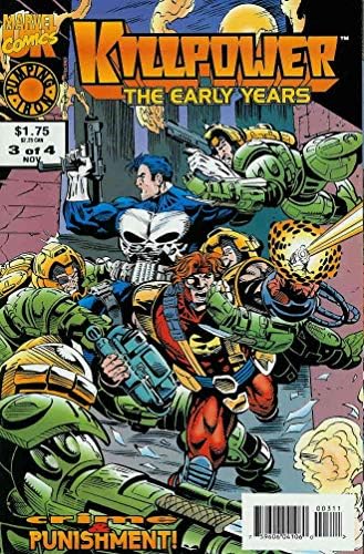 Разрушителните мощност: Ранните години на 3 FN ; Британски комикс на Marvel | Punisher