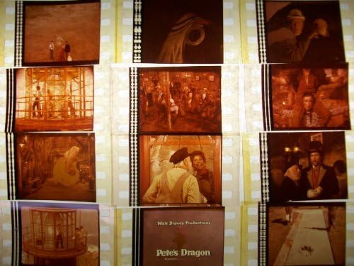 Партия PETES DRAGON от 12 на 35-мм Филм клетки - Сбирка Сувенири Допълват Афишу Книжния кино