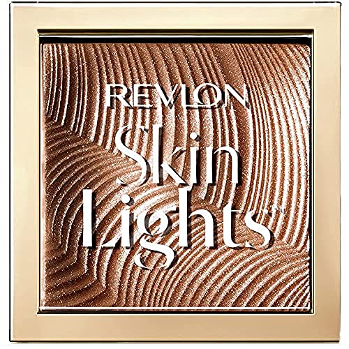 Revlon Skinlights Призматичен Прахобразен Бронзант, Прозрачна покритие, Способно да увеличи С Кръгла лъч (115),