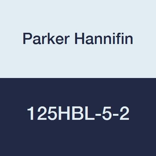 Parker Hannifin 125HBL-5-2- Щуцер за маркуч pk5, корпус от месинг, 5/16 накрайник за маркуч x 1/8 външна резба