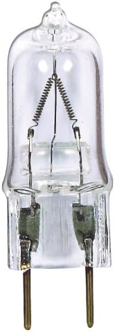 Satco S4611 25 W 240 лумена Халогенна лампа T4 G8 с прозрачна крушка на 120 волта с регулируема яркост