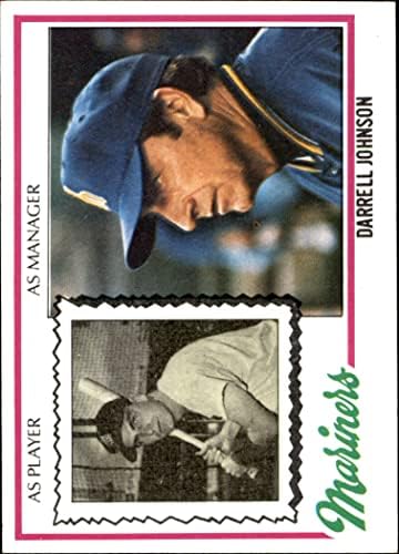 1978 Топпс 79 Дарел Джонсън Сиатъл Маринърс (бейзболна картичка) Ню Йорк /Mount Моряците