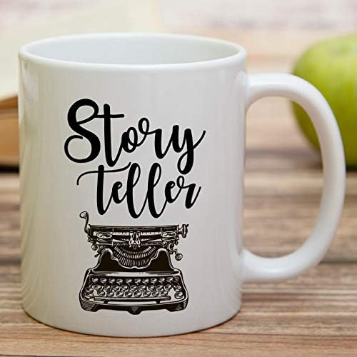 Retreez Забавна Чаша - Разказвач, пишещи машини, Писател, Редактор, Керамични Чаши за чай и Кафе на 11 Грама