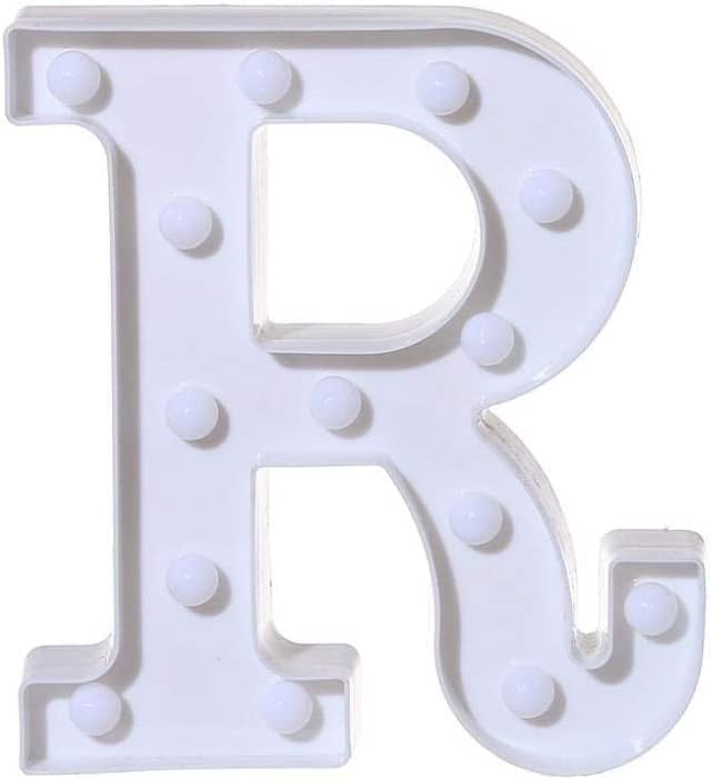 Led Табела с осветление буквенного знак R На 26 Азбука Светва, Табела с осветление буквенного знак Е идеален