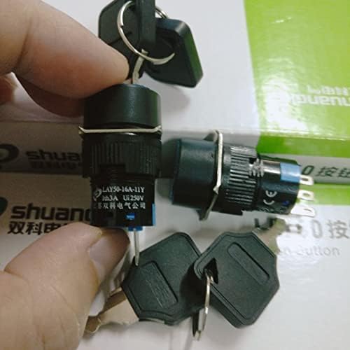 Електрически ключ Shuangke, за да преминете на втората предаване LAY50-16AY-11Y - (Цвят: Третата прехвърляне