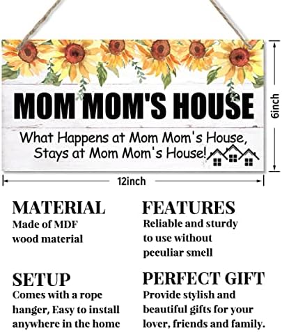Знак в Ретро стил, Къщата на Мама, Какво се Случва в Къщата на мама, Остава в Къщата на мама, Подвесная Дървена