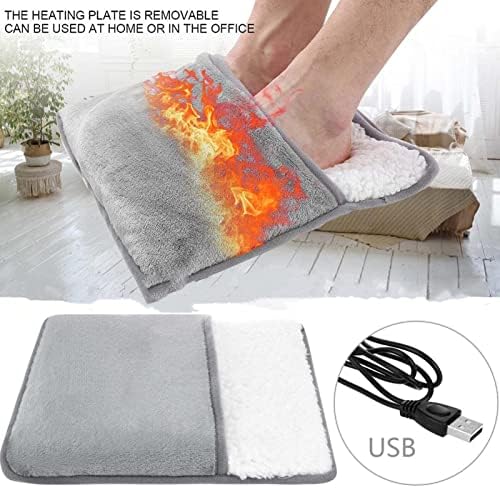 USB Електрическа Топло За Краката Зареждане на Битова гореща вода чанта За Краката Нагревател Мека Плюшена Подложка