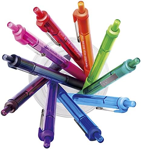 Прибиращи химикалки Хартия мат InkJoy 300RT, Със Средна заострением (1,0 мм), Черна, 24 точка