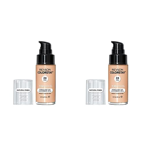 Revlon ColorStay Makeup с софтфлексом за нормална / Суха кожа, Пясъчно бежово 180 г, 1 унция (опаковка от 2