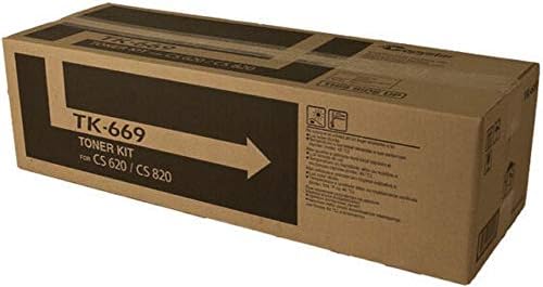 Тонер касета Kyocera 1T02KP0CS0 модел TK-669 черен цвят За използване с многофункционални принтери Kyocera/Copystar
