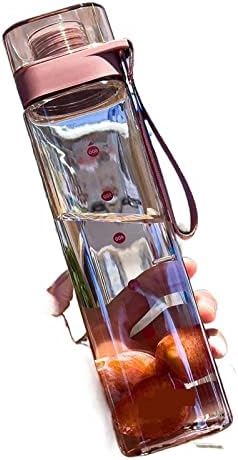 Чаша за вода MKDSU Новият Годишен Експлозивен Стил, висок Клас Дизайн, Малка Квадратна Прозрачна Пластмасова